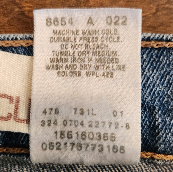 Vintage Y2K Levi's 515 Nouveau Bootcut Jeans, size 8M - Picture 11 of 11